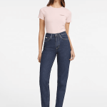 G08 mid rise straight jeans